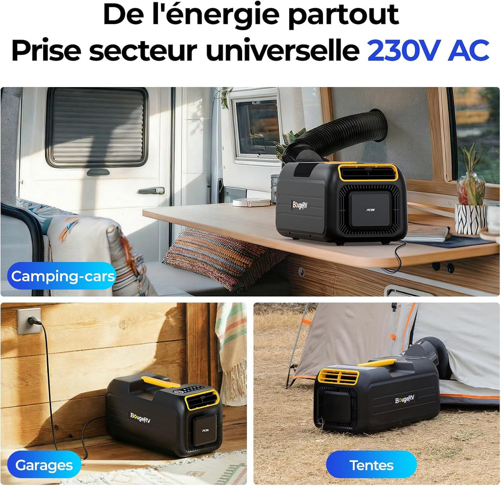 BougeRV PC35 Climatiseur Portable pour Camping