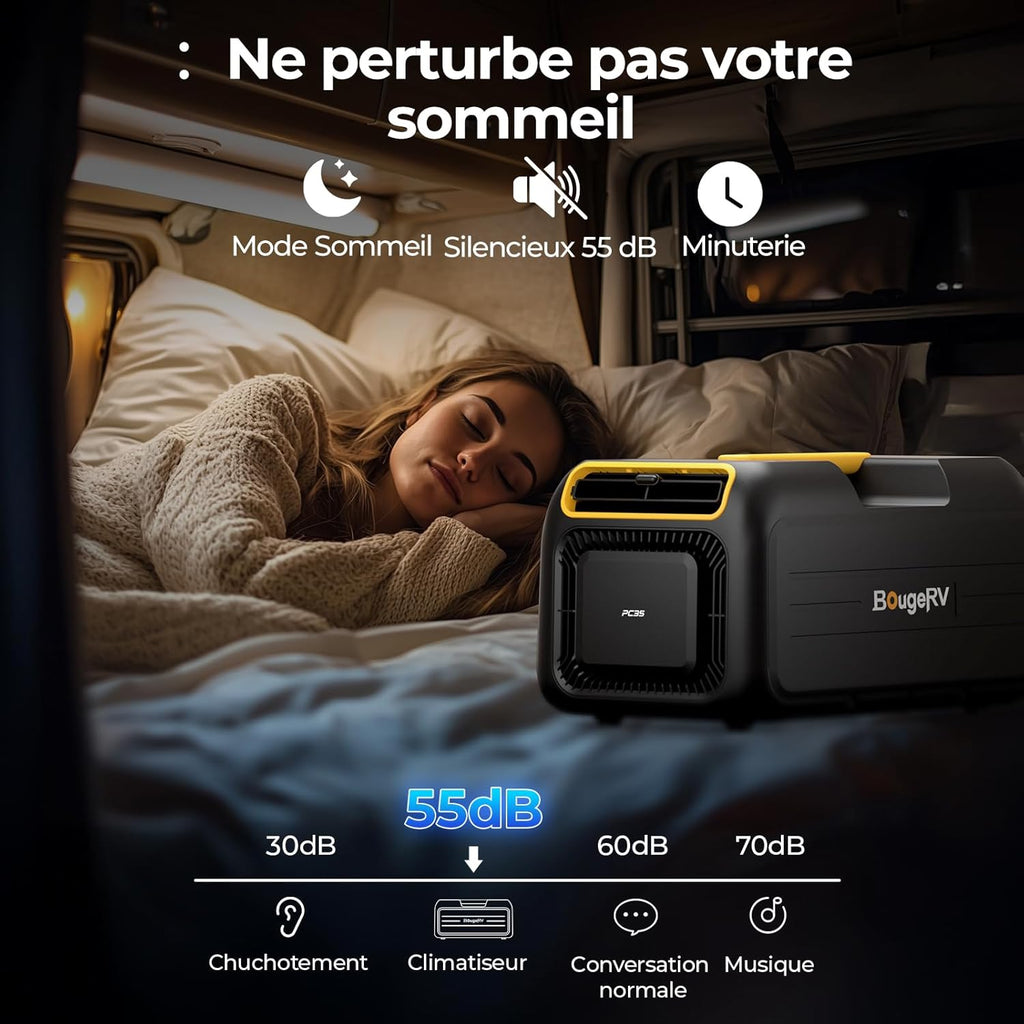 BougeRV PC35 Climatiseur Portable pour Camping