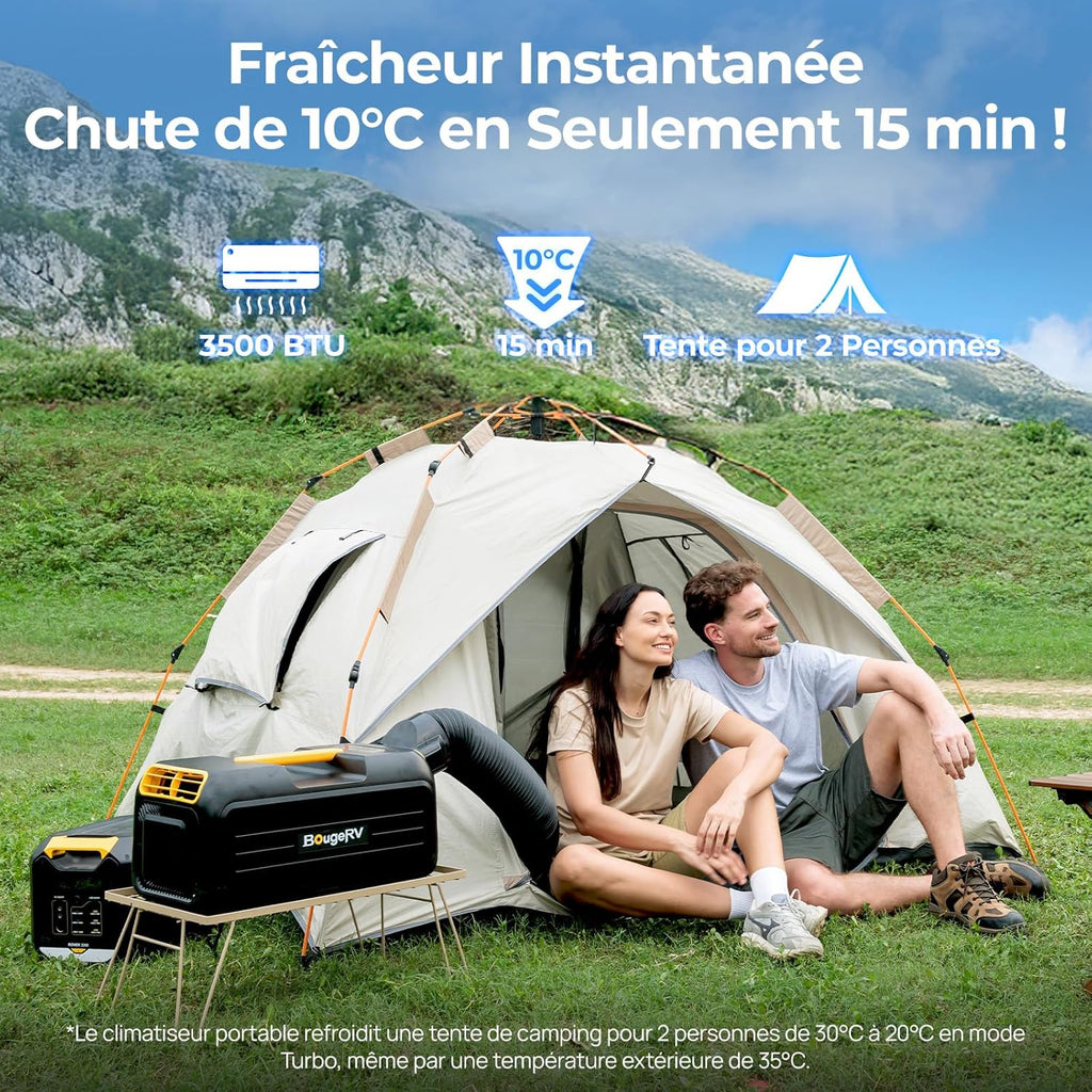 BougeRV PC35 Climatiseur Portable pour Camping