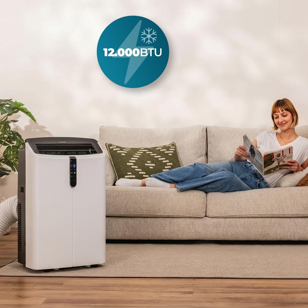Cecotec ForceClima 12600 Nux Heating Climatiseur Réversible (12000 BTU)