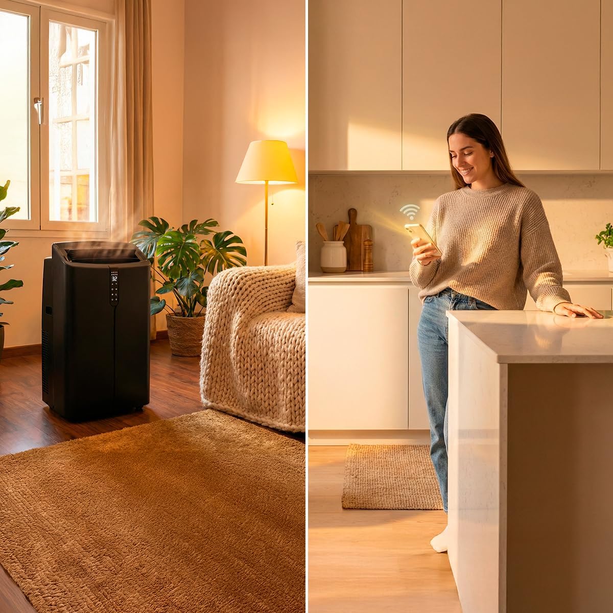 Cecotec ForceClima 12600 Nux Heating Connected Climatiseur Réversible WiFi (12000 BTU)