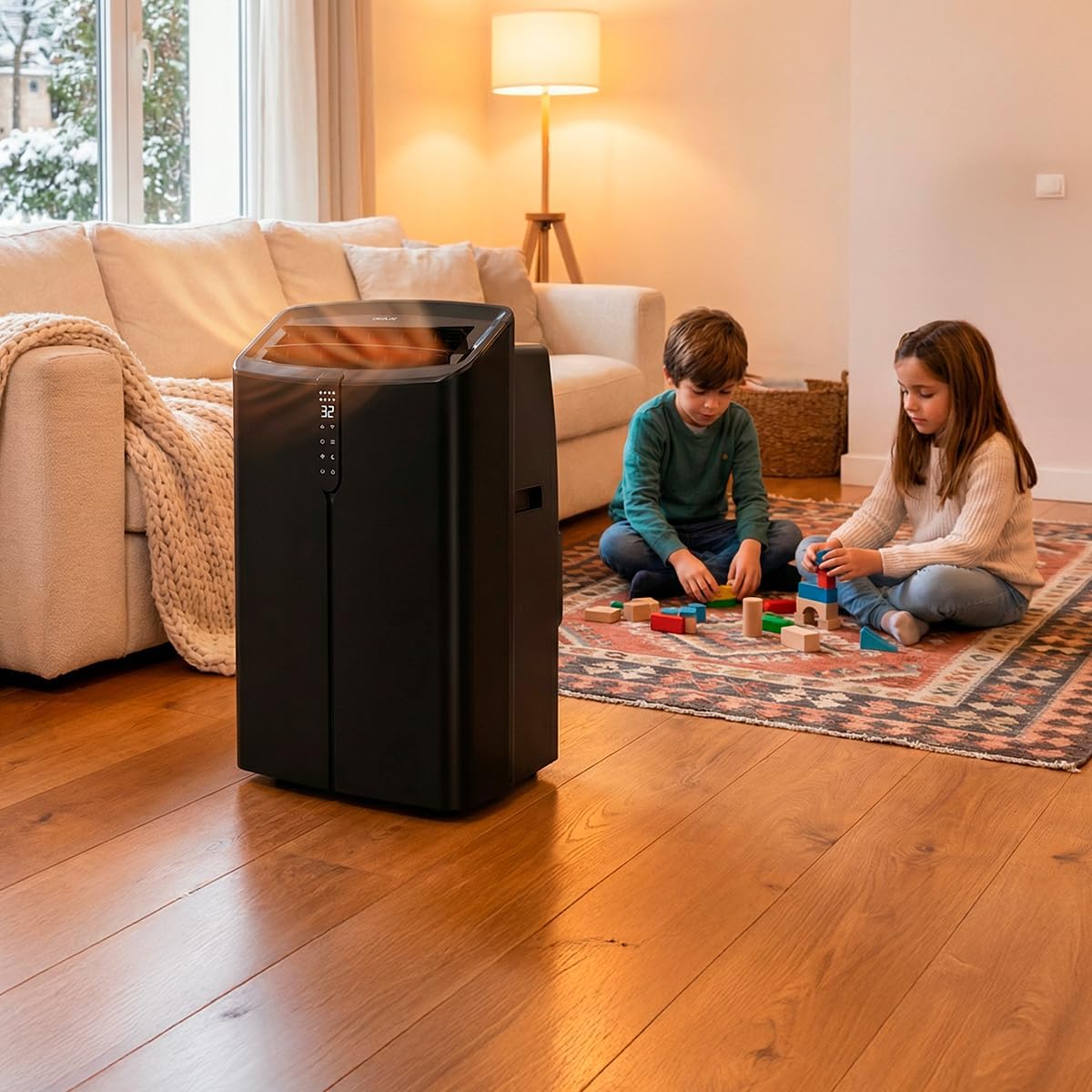 Cecotec ForceClima 12600 Nux Heating Connected Climatiseur Réversible WiFi (12000 BTU)