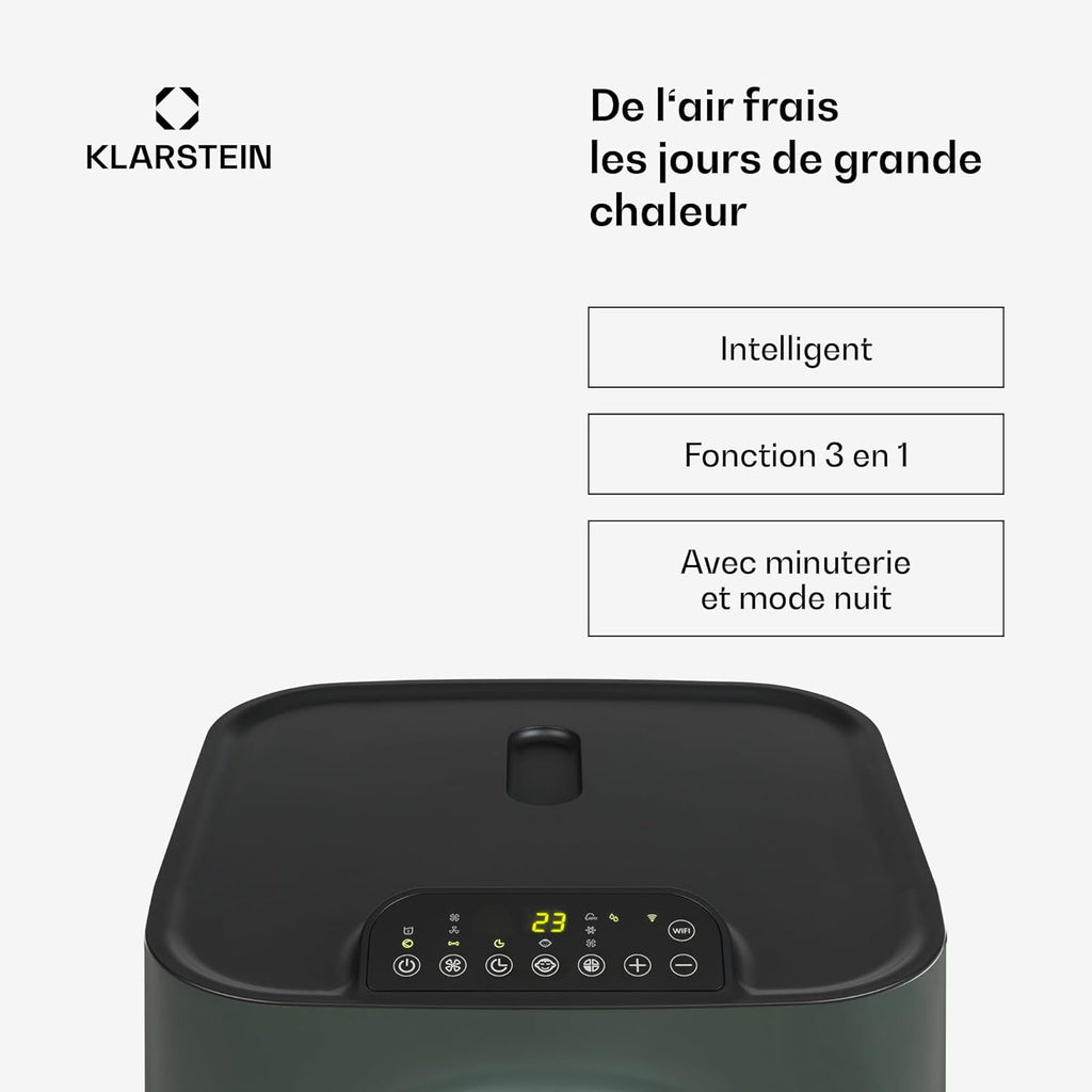 Klarstein Kraftwerk Smart Climatiseur Mobile Connecté