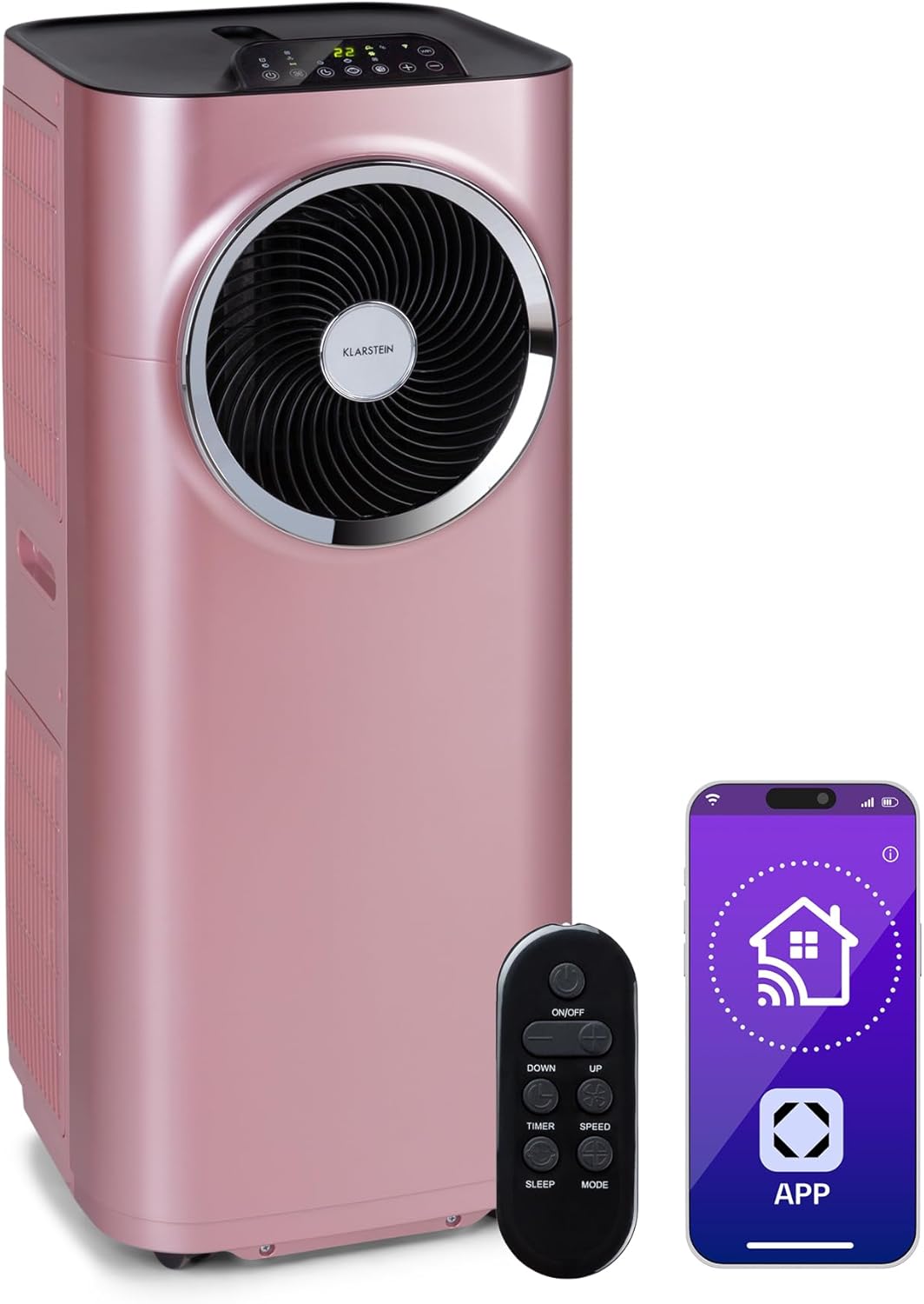 Klarstein Kraftwerk Smart Climatiseur Mobile Connecté