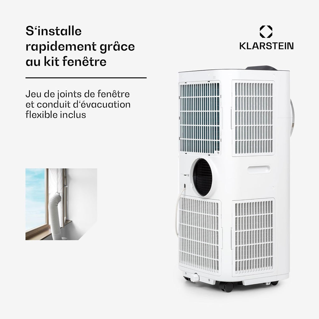 Klarstein Kraftwerk Smart Climatiseur Mobile Connecté