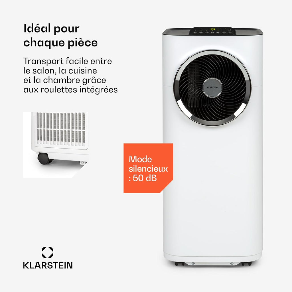 Klarstein Kraftwerk Smart Climatiseur Mobile Connecté