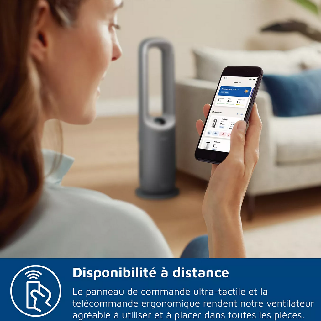 Philips AMF87015 Purificateur, Chauffage & Ventilateur 3-en-1