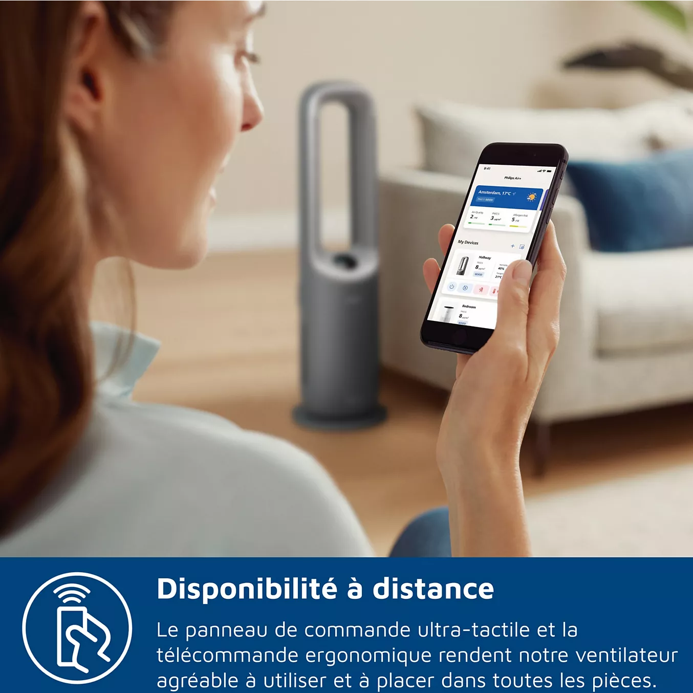 Philips AMF87015 Purificateur, Chauffage & Ventilateur 3-en-1