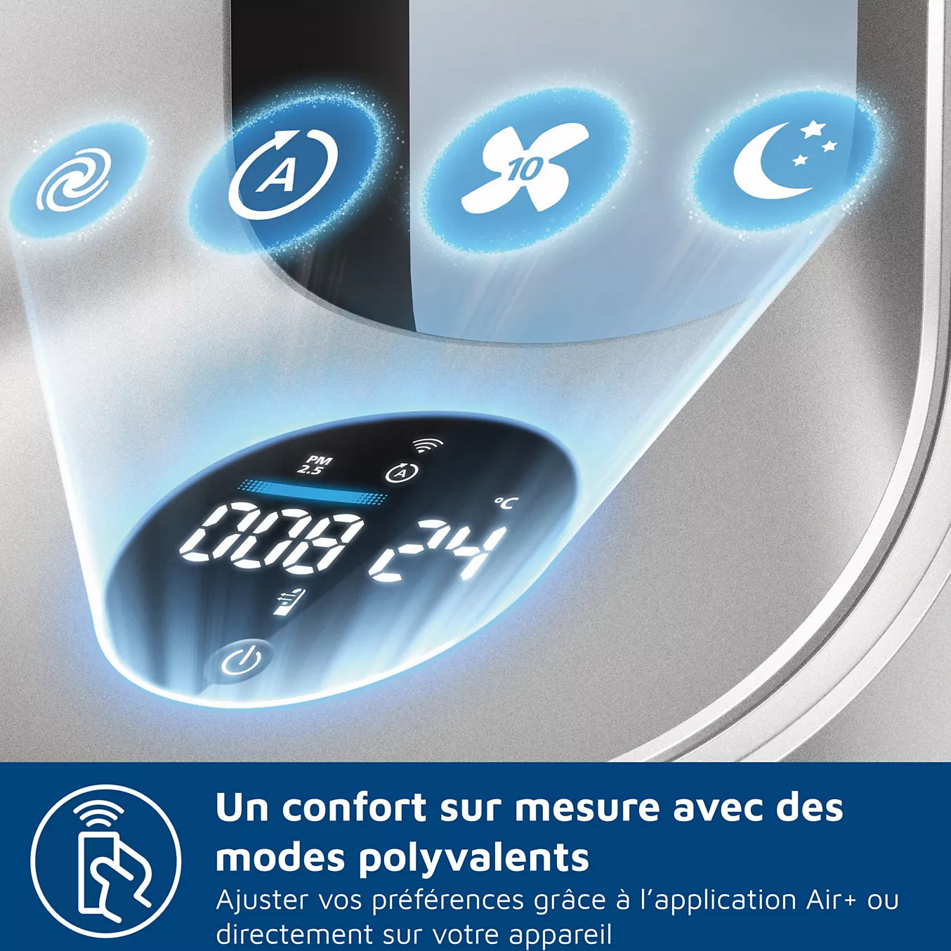 Philips AMF87015 Purificateur, Chauffage & Ventilateur 3-en-1