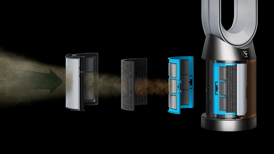 Purificateur Dyson Cool™ Formaldehyde (Blanc/Or)