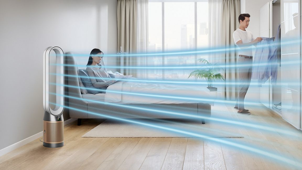 Purificateur Dyson Cool™ Formaldehyde (Blanc/Or)