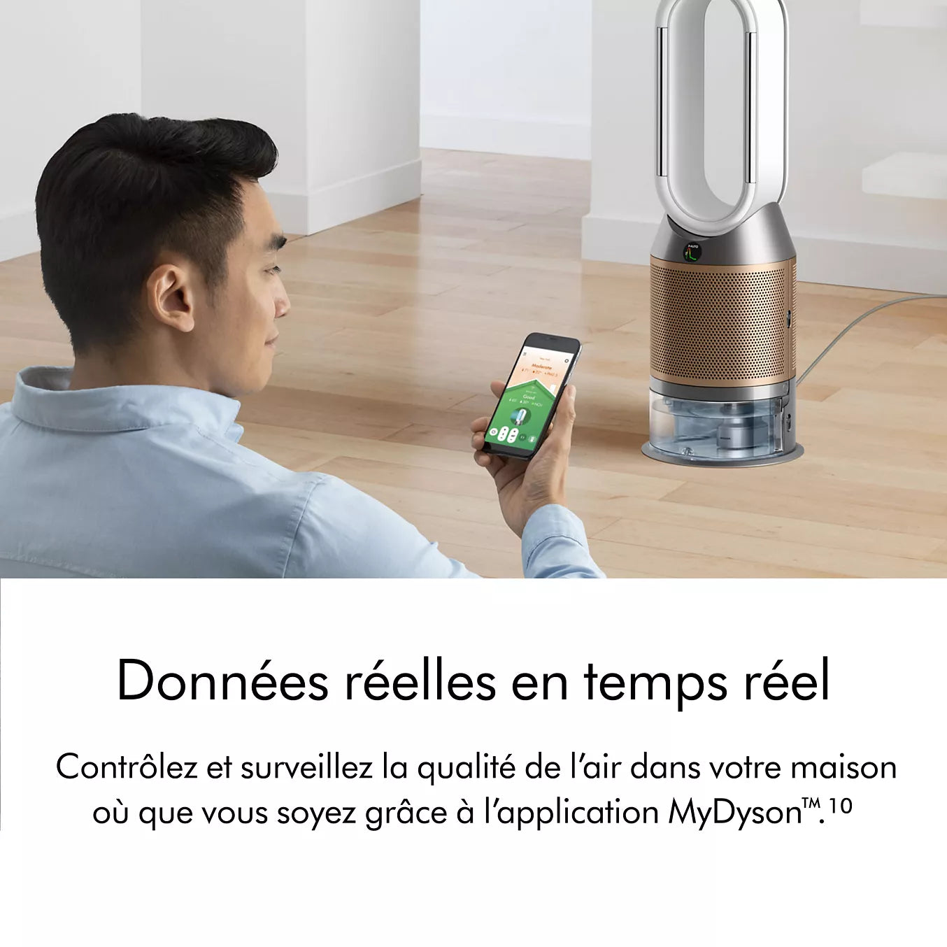 Purificateur d'air, ventilateur, humidificateur DYSON Humidify +Cool PH2 De-Nox