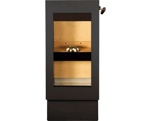 Poêle à bois Xeoos Patagonia x8 acier anthracite 8 kW