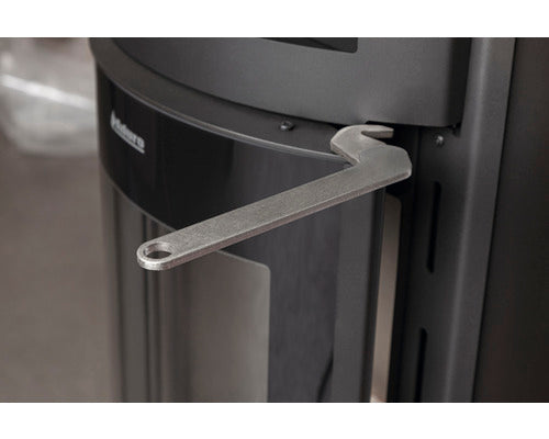 Poêle à granulés Aduro P1 acier noir 8 kW