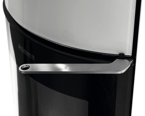 Poêle à granulés Aduro P1.4 acier noir/blanc 8 kW