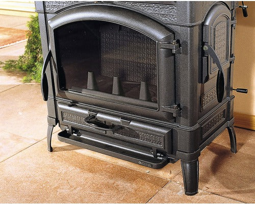 Poêle en fonte Nordica Extraflame Isotta noir 11,9 kW