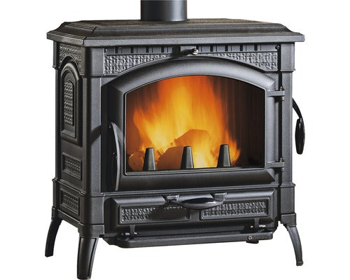 Poêle en fonte Nordica Extraflame Isotta noir 11,9 kW