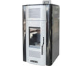 Poêle à pellets Strebel Varan 1.20 gris acier 20 kW