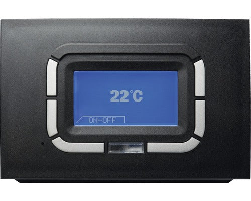 Poêle à pellets Rowi Ovale acier blanc 9,5 kW avec WiFi et télécommande