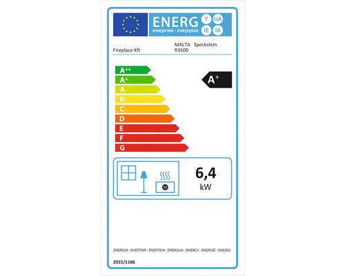 Cheminée Malta Stéatite 6 kW