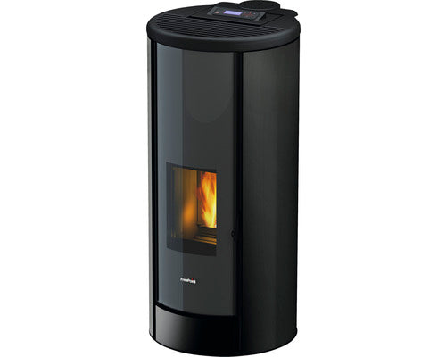 Poêle à granulés FreePoint Breeze acier noir 9,1 kW