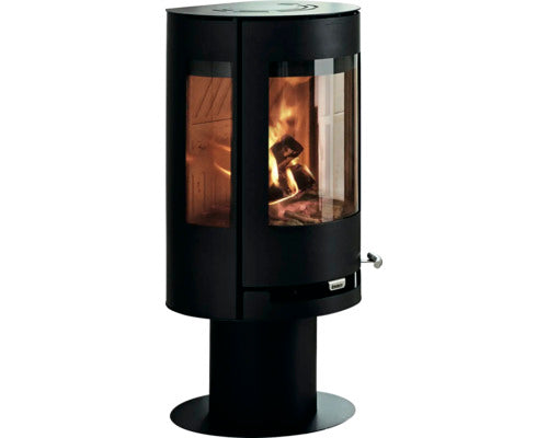 Poêle cheminée Aduro 9-3 en acier noir 6 kW