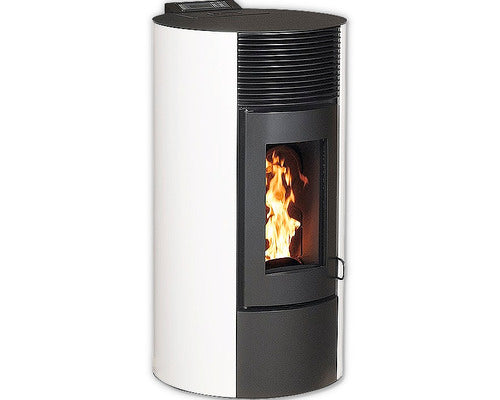 Poêle à pellets Paola 9 acier blanc 8,9 kW