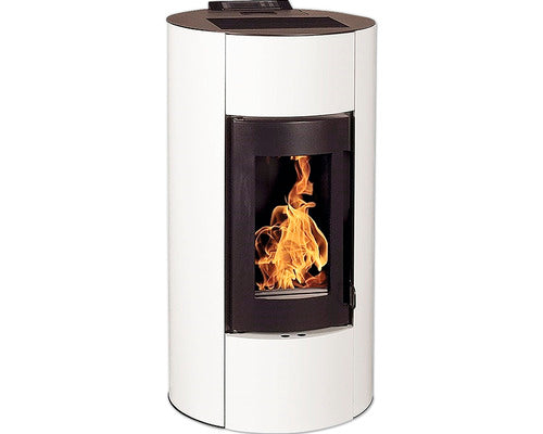 Poêle à pellets Angelina 9 acier blanc 8,9 kW
