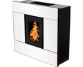 Poêle à pellets Natalia acier blanc 8 kW