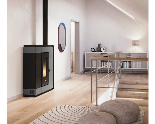 Poêle à granulés Firefix Acro 7 acier noir gris 7 kW