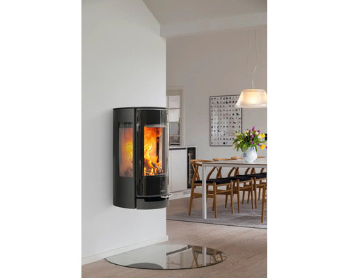 Poêle cheminée Aduro 22.4 Lux en acier noir 5,5 kW