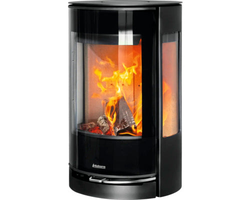 Poêle cheminée Aduro 22.4 Lux en acier noir 5,5 kW